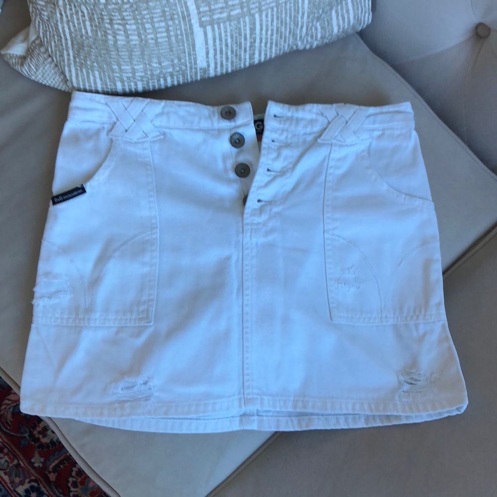 D&G Denim Mini Skirt